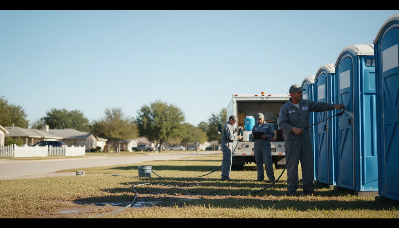 Long-Term Portable Toilet Rental in Elk City, KS near me